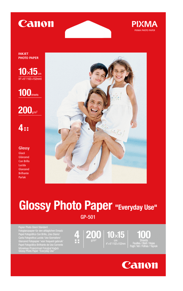 Canon papir papir papir foto 10x15 100 sider