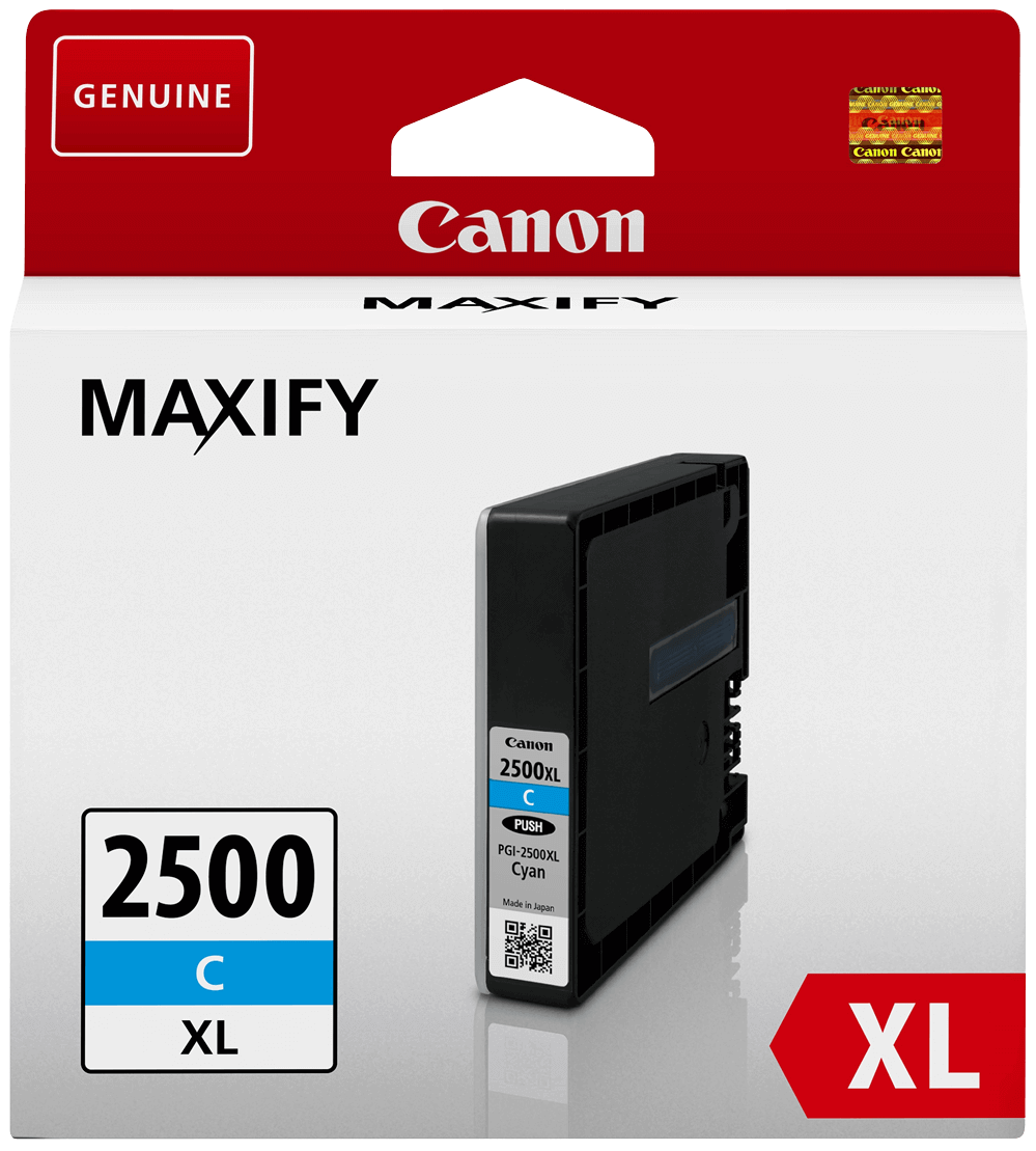 Canon PGI-2500CXL cyan original blækpatron 19.3 ml. (9265B001)