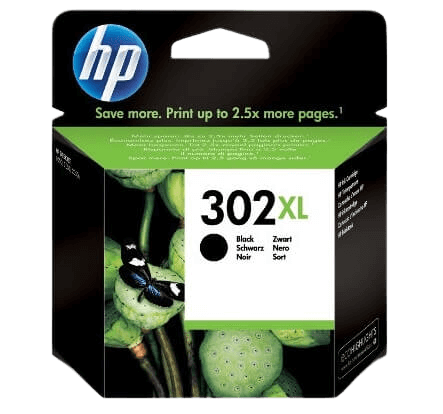 HP 302XL sort original blækpatron 8,5 ml. (F6U68AE)