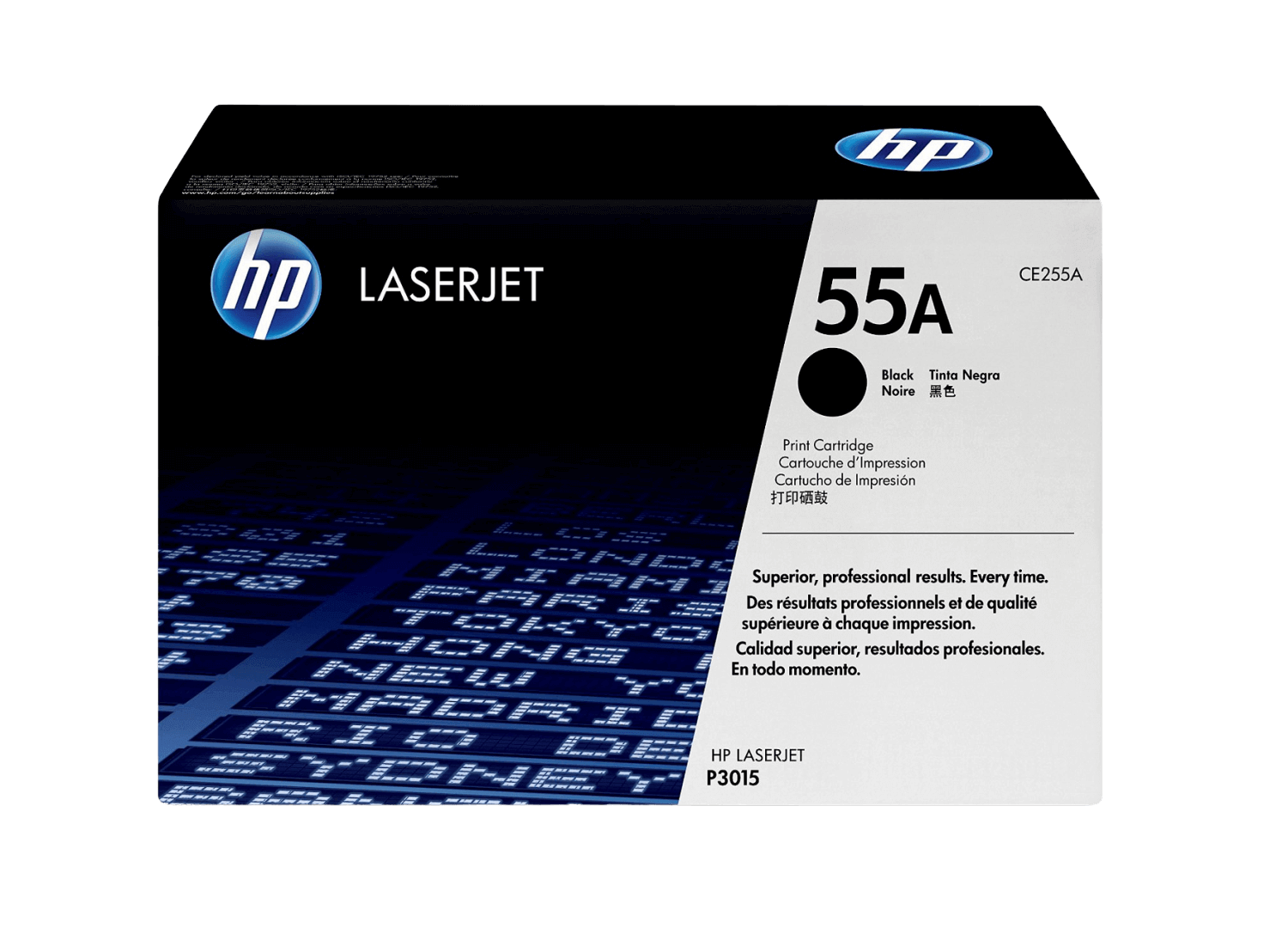 HP 55A sort original toner 6000 sider (CE255A)