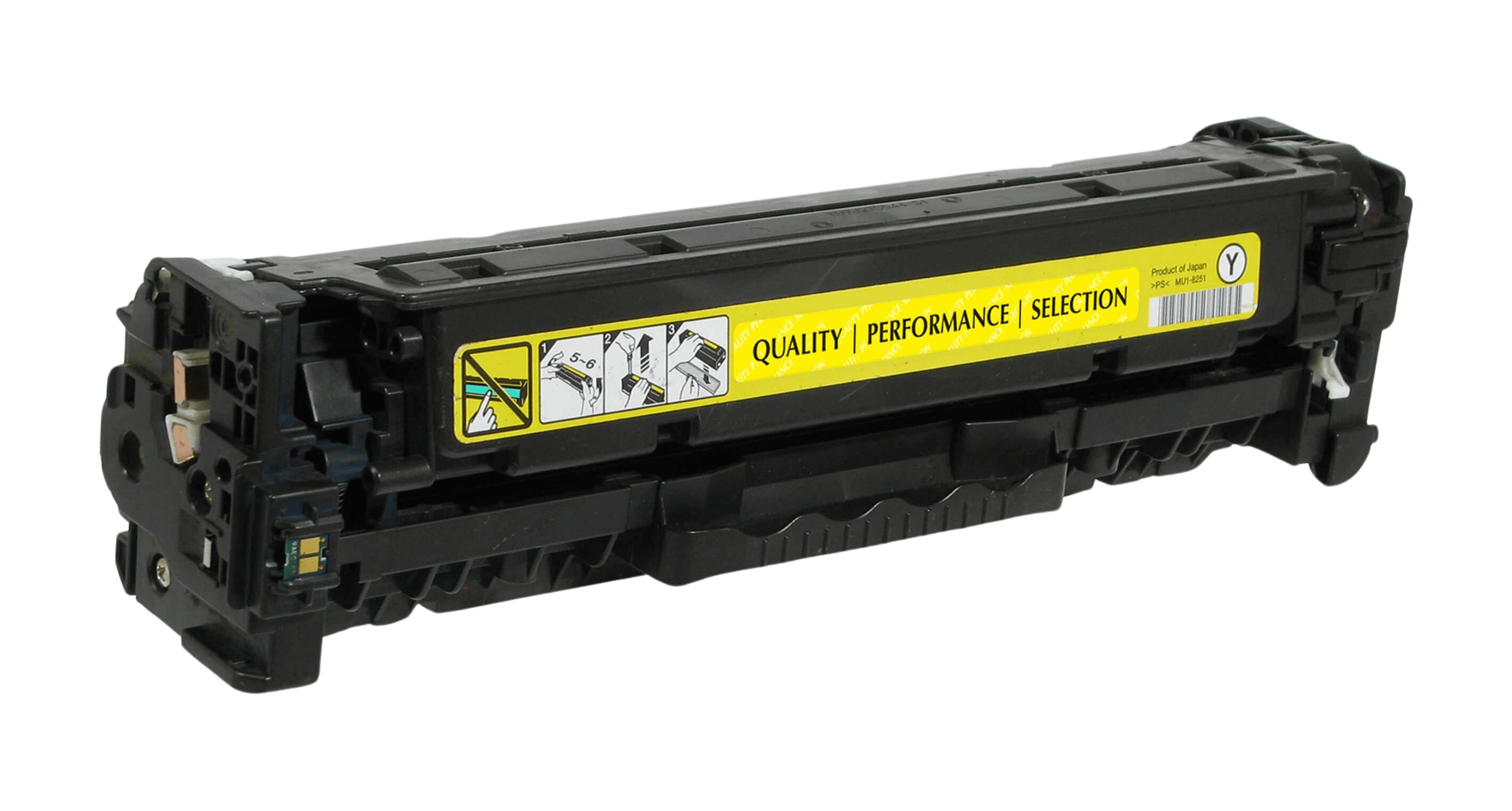 HP 304A XL gul kompatibel toner 2800 sider (CC532A)