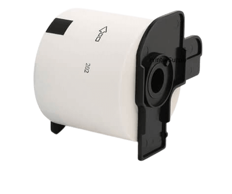 Brother DK-11202 62 x 100 mm, 300 stk. Hvid kompatibel adresseetiket