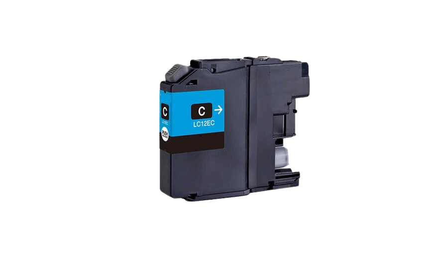 Brother LC12EC cyan kompatibel blækpatron 13 ml. (LC-12EC)
