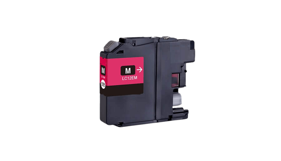 Brother LC12EM magenta kompatibel blækpatron 13 ml. (LC-12EM)