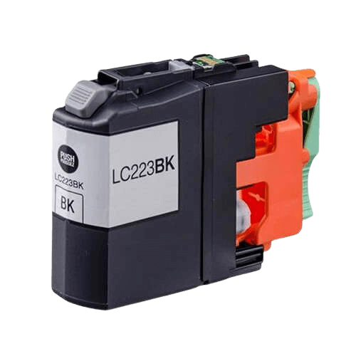 Brother LC223BK sort kompatibel blækpatron 21 ml. (LC-223BK)