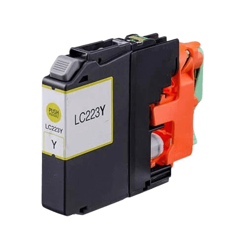 Brother LC223Y gul kompatibel blækpatron 10,6 ml. (LC-223Y)