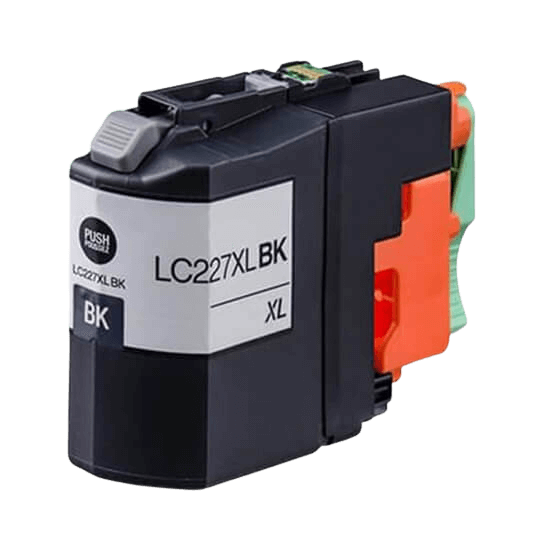 Brother LC227BK XL sort kompatibel blækpatron 25 ml. (LC-227BK)