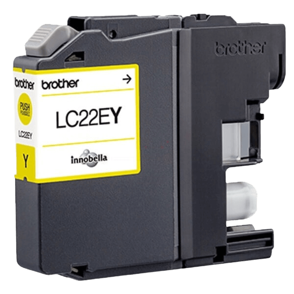 Brother LC22EY gul original blækpatron (LC-22EY)