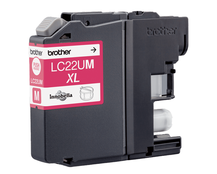 Brother LC22UM magenta original blækpatron 1200 sider (LC-22UM)