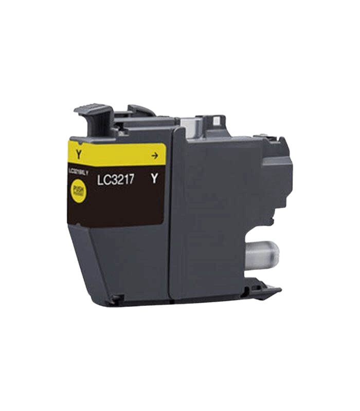 Brother LC3217Y gul kompatibel blækpatron 550 sider (LC-3217Y)