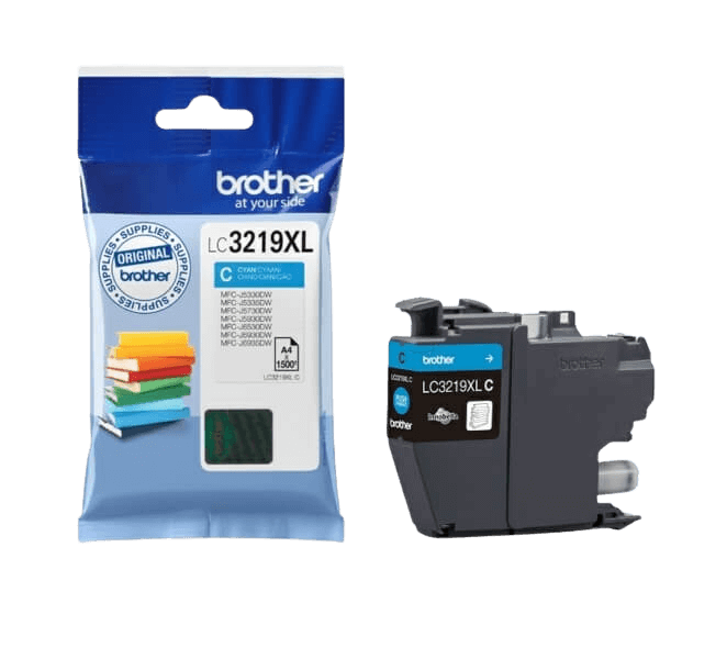 Brother LC3219XLC cyan original blækpatron 1500 sider (LC-3219XLC)