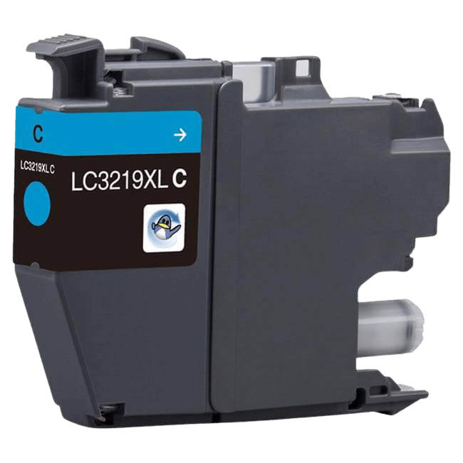 Brother LC3219XLC cyan kompatibel blækpatron 1500 sider (LC-3219XLC)
