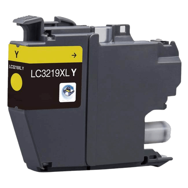 Brother LC3219XLY gul kompatibel blækpatron 1500 sider (LC-3219XLY)