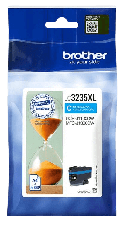 Brother LC3235XLC cyan original blækpatron 5000 sider (LC-3235XLC)