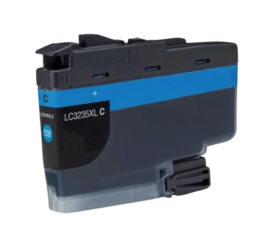 Brother LC3235XLC cyan kompatibel blækpatron 50 ml.