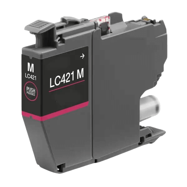 Brother LC421M magenta kompatibel blækpatron 200 sider