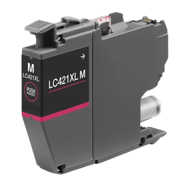 Brother LC421XLM magenta kompatibel blækpatron 500 sider