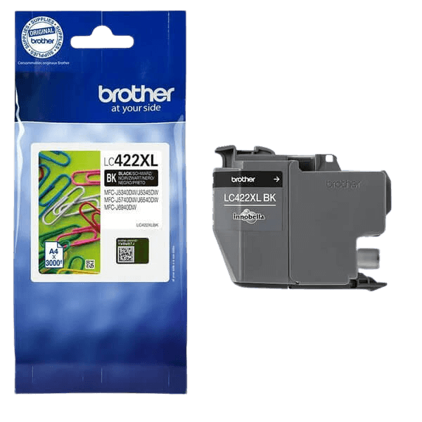 Brother LC422XLBK sort original blækpatron 3000 sider