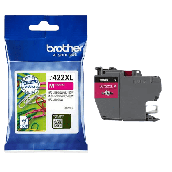 Brother LC422XLM magenta original blækpatron 1500 sider