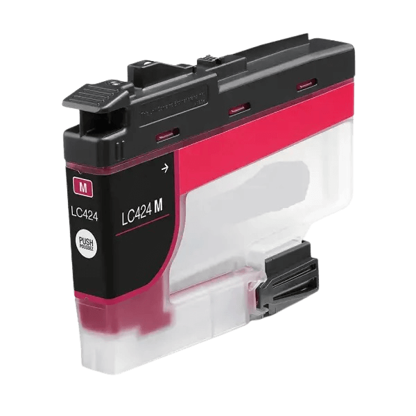 Brother LC424M magenta kompatibel blækpatron 750 sider