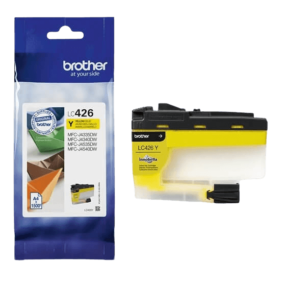 Brother LC426Y gul original blækpatron 1500 sider