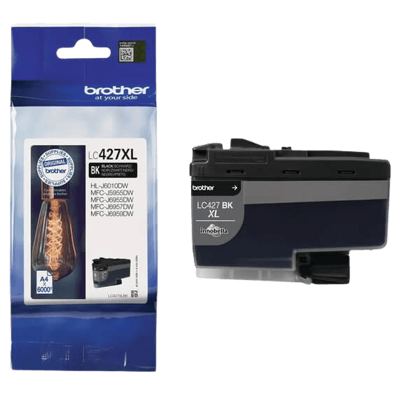 Brother LC427XLBK sort original blækpatron 6000 sider