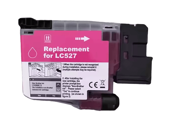 Brother LC527M magenta kompatibel blækpatron 900 sider
