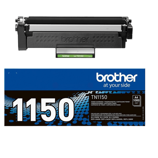 Brother TN1150 sort original toner 1000 sider