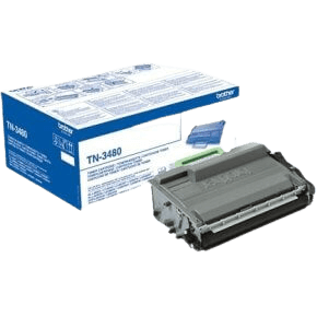 Brother TN3480 XL sort original toner 8000 sider (TN-3480)