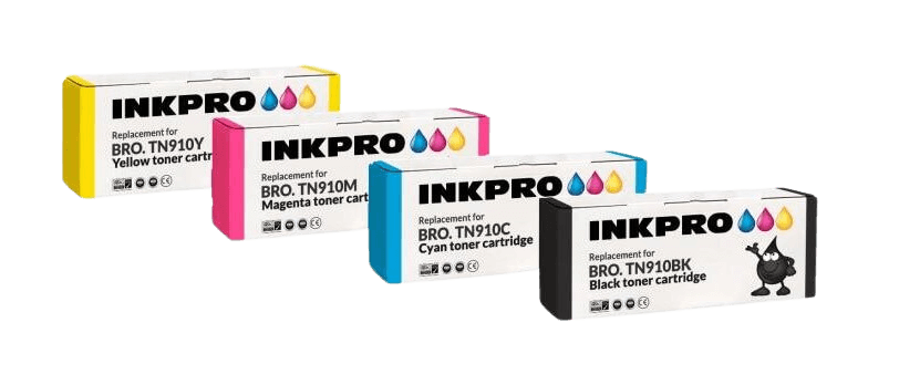 Brother TN910 4 stk. rabatpakke toner 36000 sider - kompatibel