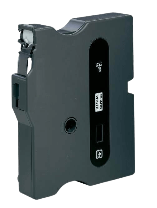 Brother TX231 12 mm x 15 m Sort tekst / Hvid tape kompatibel tape (TX-231)