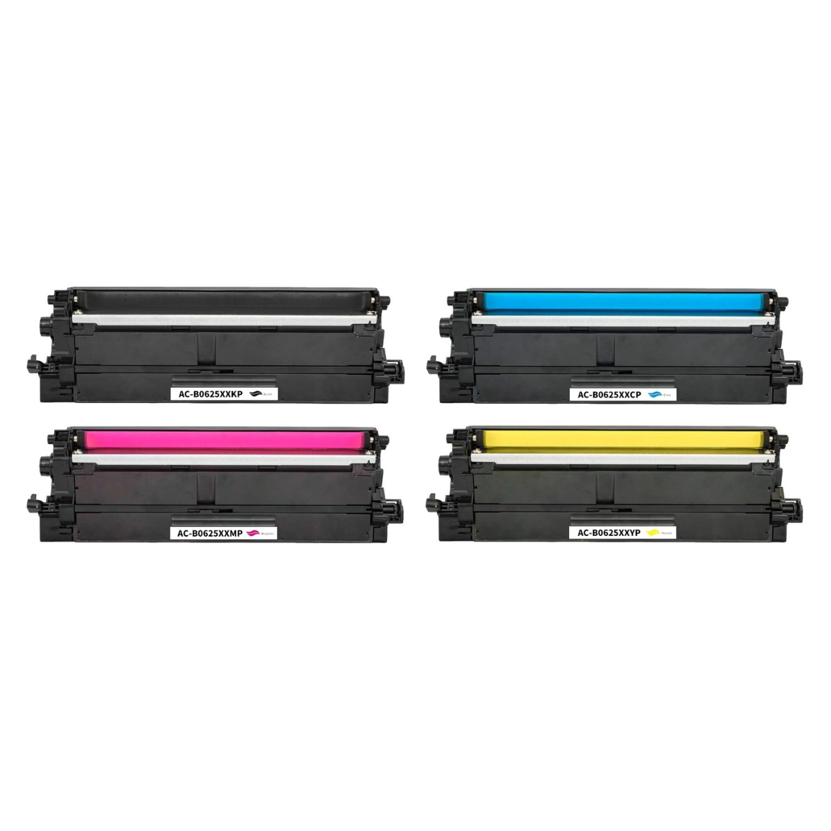 Brother TN625XXL XXL 4 stk. rabatpakke toner 27000 sider - kompatibel