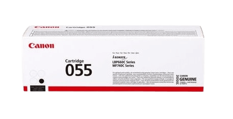 Canon 055 sort original toner 2300 sider (3016C002)