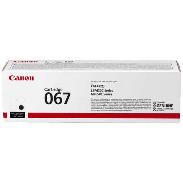 Canon 067 sort original toner 1350 sider (5102C002)