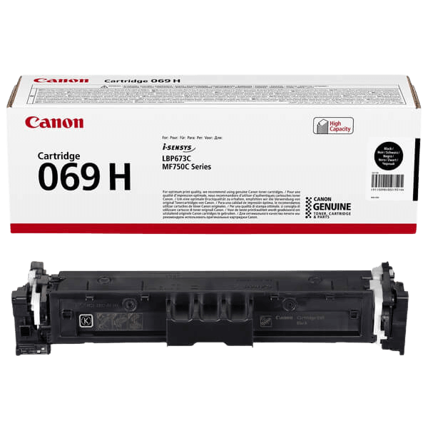 Canon 069H XL sort original toner 7600 sider (5098C002)