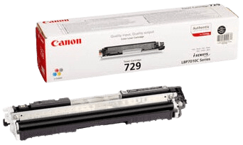 Canon 729BK sort original toner 1200 sider (4370B002)