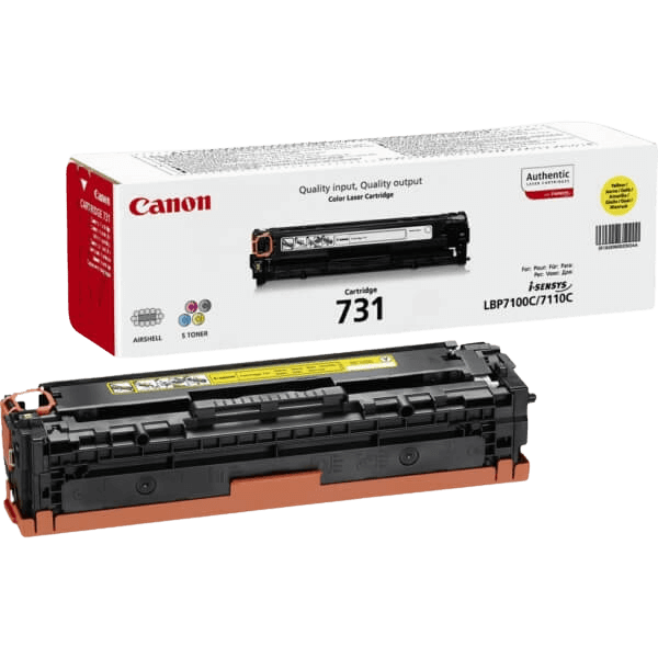 Canon 731Y gul original toner 1500 sider (6269B002)