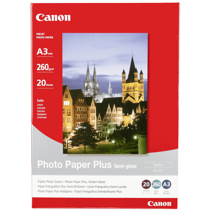 Canon papir papir papir foto A3 20 sider