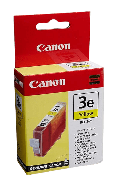 Canon BCI-3eY XL gul original blækpatron 14 ml. (4482A002)
