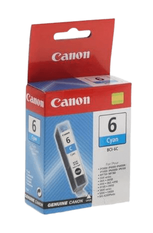 Canon BCI-6C cyan original blækpatron 13 ml. (4706A002)