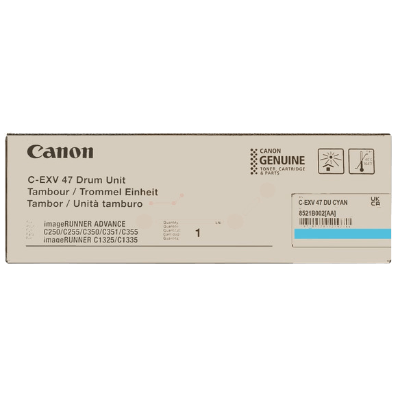 Canon C-EXV47C cyan original drum 33000 sider (8521B002)
