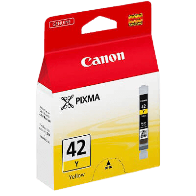 Canon CLI-42Y gul original blækpatron 13 ml. (6387B001)