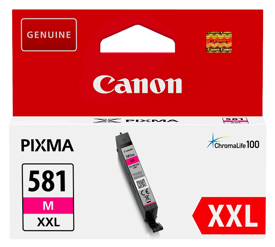 Canon CLI-581M XXL magenta original blækpatron 11 ml. (1996C001)