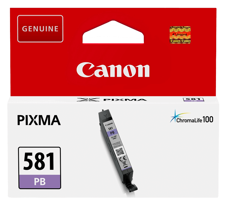 Canon CLI-581PB foto blå original blækpatron 5 ml. (2107C001)