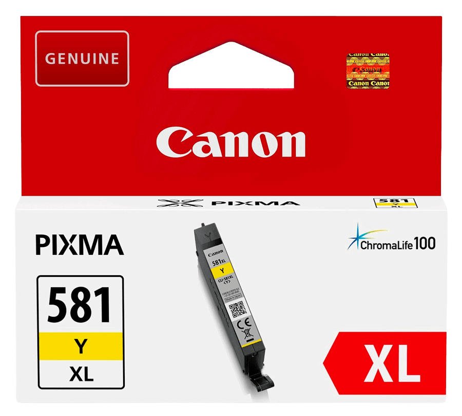 Canon CLI-581Y XL gul original blækpatron 8 ml. (2051C001)