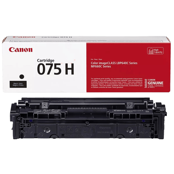 Canon CRG 075HBK XL sort original toner 3500 sider (6369C002)