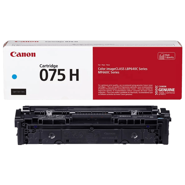 Canon CRG 075HC XL cyan original toner 2500 sider (6368C002)