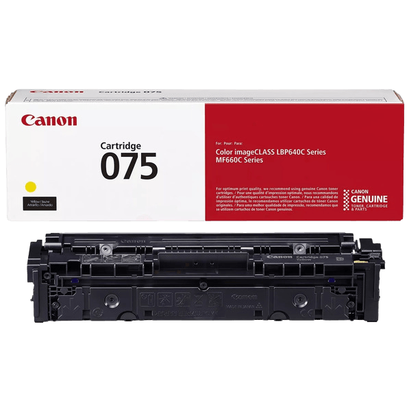 Canon CRG 075Y gul original toner 1300 sider (6362C002)