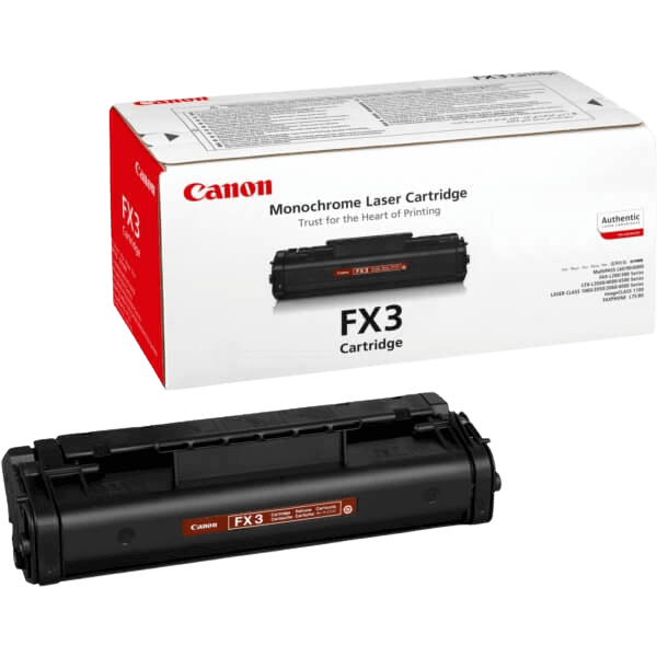 Canon FX-3 sort original toner 2700 sider (1557A003)