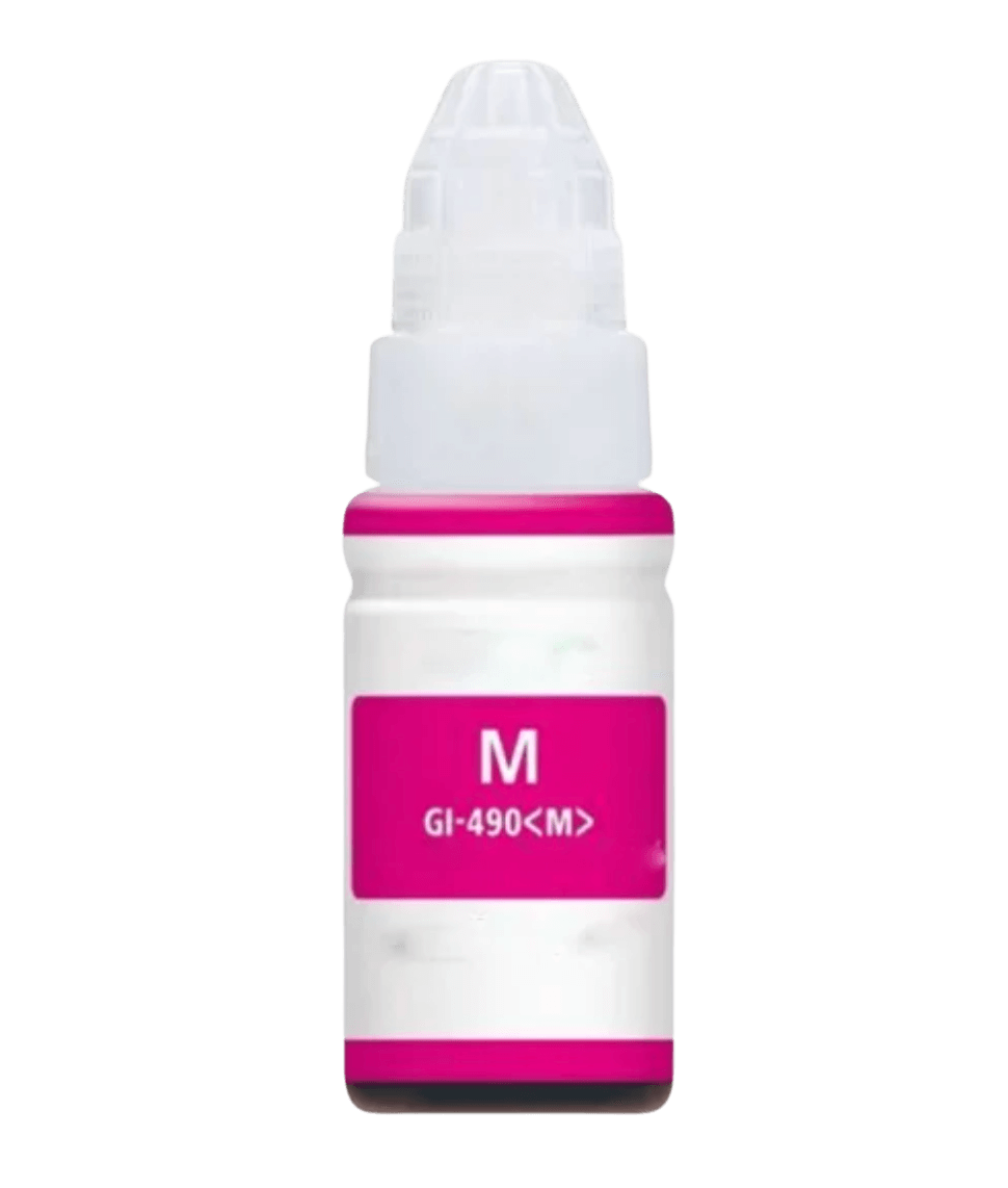 Canon GI-490M magenta kompatibel Blæk refill 100 ml. (0665C001)